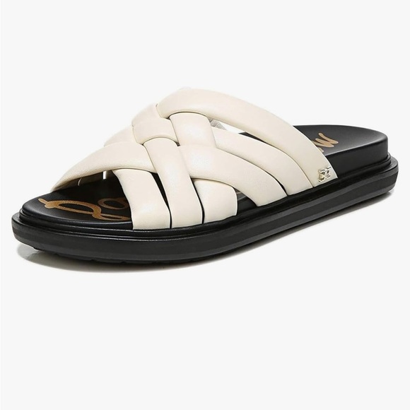 Sam Edelman Vaugn Sport‎ Sandal Leather Modern Ivory Comfort Women’s size 11 NEW - Picture 1 of 9